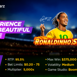 A Football Great Stars in Ronaldinho Spins Slot