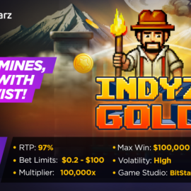 Introducing the New BitStarz Originals Indyz Gold Game!